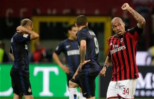 Milan se queda con el derbi ''derby della Madonnina"