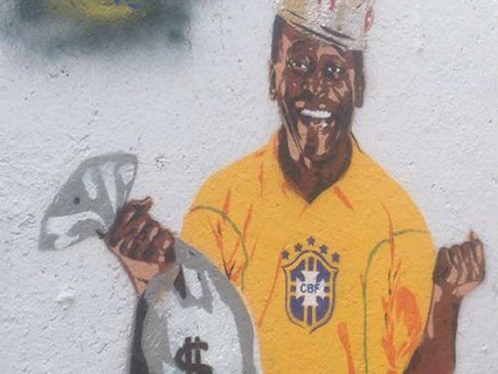 Mural-anti-mundial-brasil-pelé