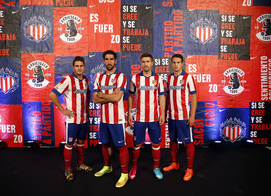 OFICIAL: Nueva camiseta nike del Atlético Madrid 2014-15