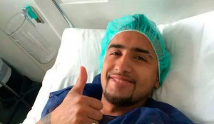 Vidal es dado de alta