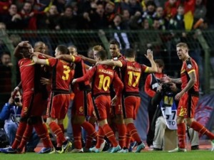 Bélgica goleó 5-1 a luxemburgo con hattrick de lukaku