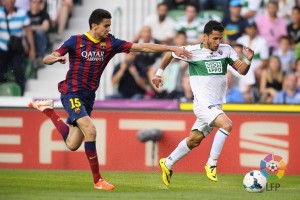 eLCHE EMPATA 0-0 con FC Barcelona