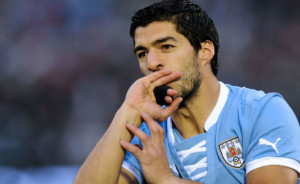 Delantero uruguayo luis suarez convocado por tabarez para le mundial de brasil 2014
