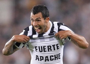 Tevez en el once ideal del calcio temporada 2013-14