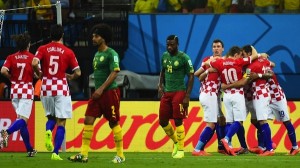 Croacia golea 4-0 a camerun en el mundial