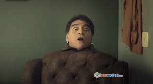 Maradona se convierte en un sofá