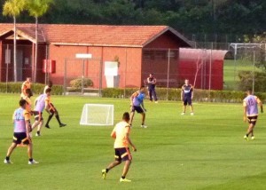 Selección Colombia realizó su primer entreno