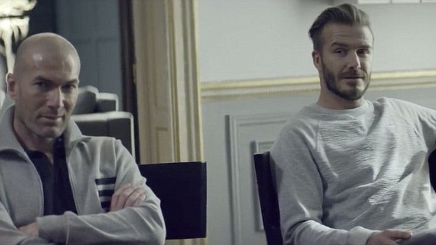 Beckham-Zidane vs. Bale y Lucas Moura en nuevo de adidas