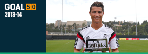 Ronaldo es galardonado con el Trofeo Goal 50