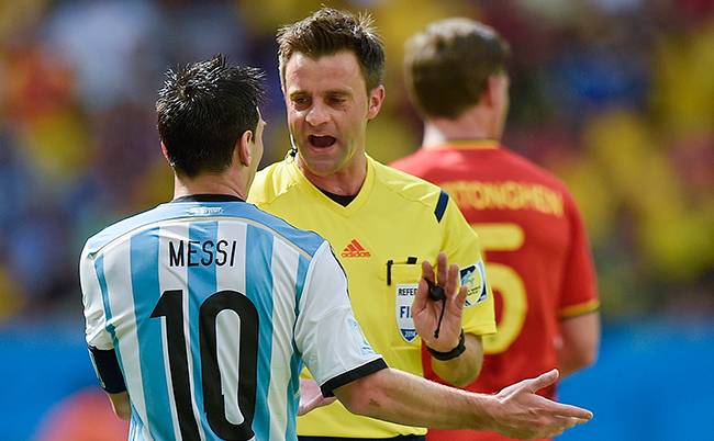 Arbitro de la final de Brasil 2014: Alemania Vs. Argentina