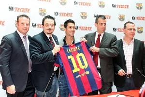 Tecate es nuevo patrocinador del FC barcelona