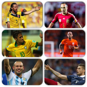Los centenarios del Mundial Brasil 2014