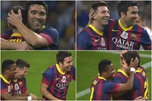 Barcelona 4-4 Porto en el partido de despedida de Deco
