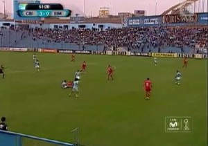 lobaton marcó u golazo desde 35 metros con sporting cristal