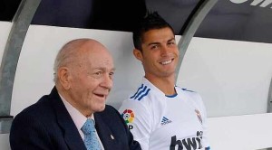 Cristiano Ronaldo envio un mensaje tras el fallecimiento de alfredo di stefano
