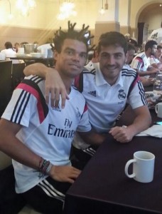 el nuevo peinado de pepe del real madrid