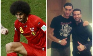 Fellaini se quito el afro y ahora luce el cabello corto