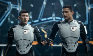 segunda parte del comercial de galaxy 11 con CR7, Messi, Falcao, Rooney, Casillas