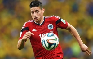 James es goleador del mundial con 6 goles
