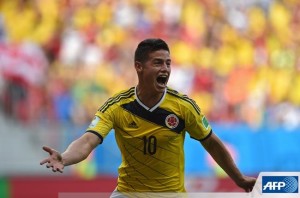 el colombiano james rodriguez es el goleador con 6 tantos de brasil 2014