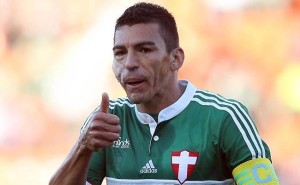 asi le quedo la cara a lucio tras chocar con manoel que termino con fractura