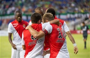 AS mónaco golea a atletico nacional por la copa euroamericana