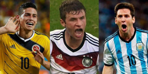 james rodriguez en el once ideal del mundial de brasil 2014 segun FIFA