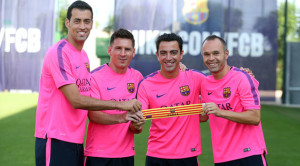 Los capitanes del Barca