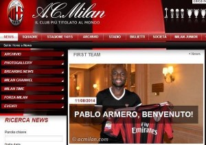 Armero ficha con el Milan