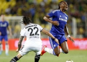 Didier Drogba se lesiona