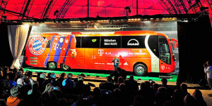 El nuevo bus del Bayern