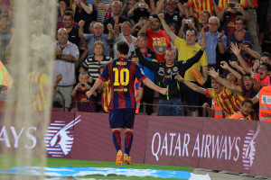 Messi, a seis tantos de los 251 de Zarra, máximo goleador histórico