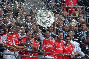 Arsenal vence 3-0 al manchester city y logra su Décimo tercera Community Shield