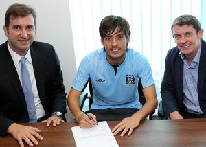 Silva firmó por cinco años con el City