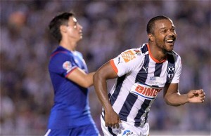 Dorlan Pabón fue la figura del Monterrey en el 3-1 sobre Cruz Azul.