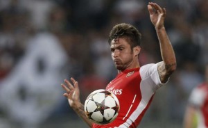 Olivier Giroud estará por fuera de las canchas debido a una lesión
