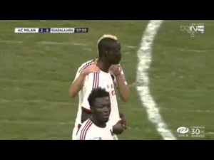 golazo de balotelli en amistoso ante chivas de guadalajara