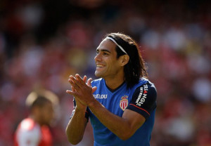 Falcao volvió al gol en la victoria del monaco ante el arsenal en partido amistoso