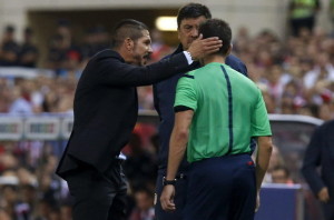 El Juez Único de Competición ha sancionado a Diego Pablo Simeone con un total de ocho partidos de suspensión por su expulsión, el pasado viernes, en el partido de vuelta de la Supercopa disputado en el Vicente Calderón.