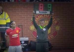 La primera canción a Falcao en Manchester United