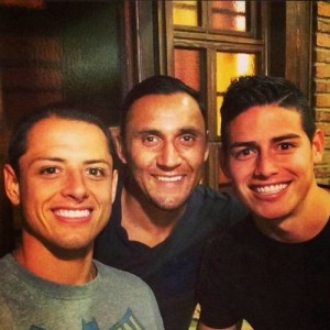 3 de los 4 refuerzos del real madrid se juntaron para cenar.