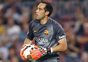 Claudio Bravo logra un nuevo récord en el FC Barcelona