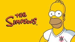 Bart y Homero ahora son hinchas del Corinthians