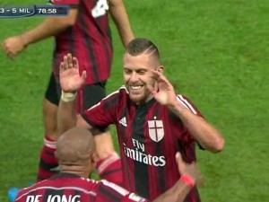 AC Milan: Jérémy Menez anotó un golazo de taco en la victoria de los "rossoneros" ante el Parma