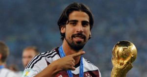 Khedira no jugará con Alemania por lesión