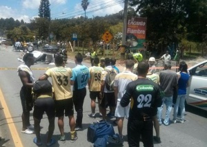 mueren jugadores de fútbol en accidente de tránsito