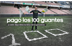 Bravo le ganó a Roberto 100 pares de guantes