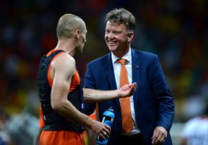Robben habla de la importancia de Van Gaal en en United