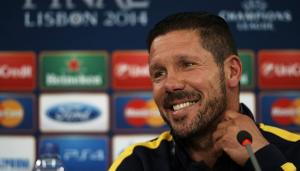 Simeone habló del partido entre el Atlético y la Juventus