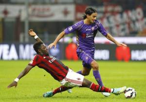 Milan igualó con Fiorentina en el Meazza